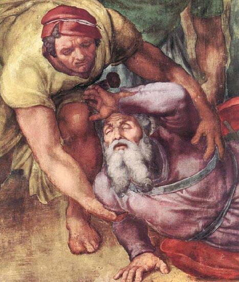 Michelangelo Buonarroti The Conversion of Saul oil painting picture